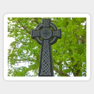 Celtic Cross Sticker